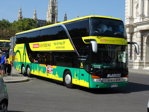 Vienna sightseeing bus